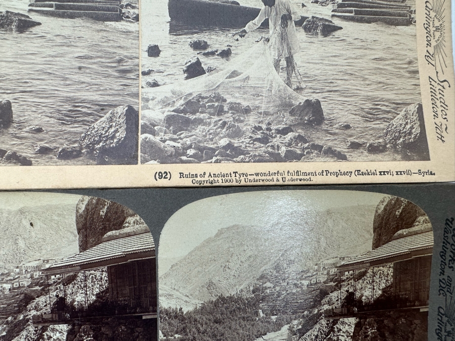 (24) Antique 1899/1900 Underwood & Underwood Collectible Stereoviews Of Biblical Times Palestine Jerusalem Syria J. F. Jarvis Publisher - See Photos [Photo 20]