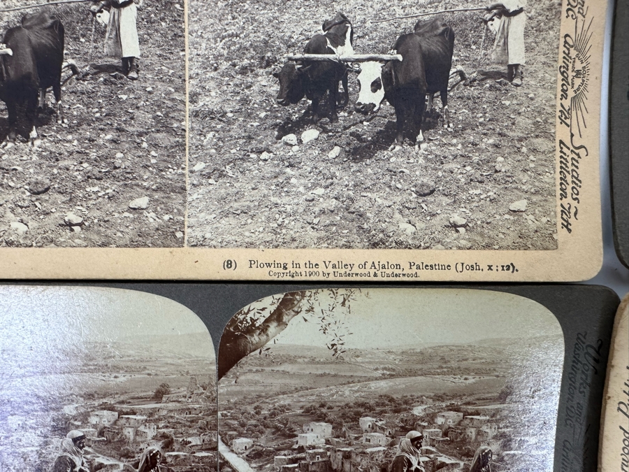 (24) Antique 1899/1900 Underwood & Underwood Collectible Stereoviews Of Biblical Times Palestine Jerusalem Syria J. F. Jarvis Publisher - See Photos [Photo 32]