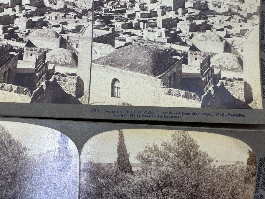 (24) Antique 1899/1900 Underwood & Underwood Collectible Stereoviews Of Biblical Times Palestine Jerusalem Syria J. F. Jarvis Publisher - See Photos [Photo 22]
