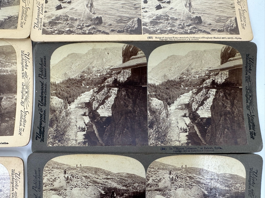 (24) Antique 1899/1900 Underwood & Underwood Collectible Stereoviews Of Biblical Times Palestine Jerusalem Syria J. F. Jarvis Publisher - See Photos [Photo 27]