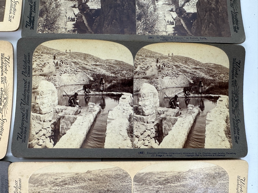 (24) Antique 1899/1900 Underwood & Underwood Collectible Stereoviews Of Biblical Times Palestine Jerusalem Syria J. F. Jarvis Publisher - See Photos [Photo 29]