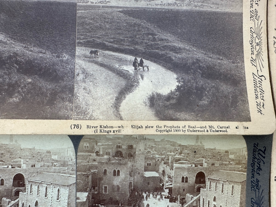 (24) Antique 1899/1900 Underwood & Underwood Collectible Stereoviews Of Biblical Times Palestine Jerusalem Syria J. F. Jarvis Publisher - See Photos [Photo 16]