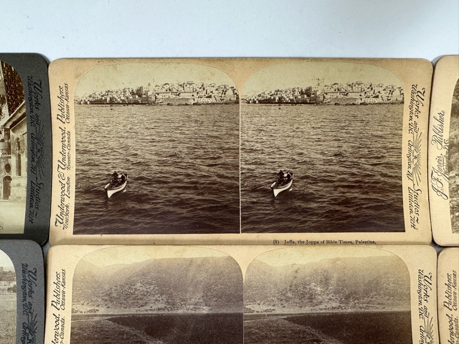 (24) Antique 1899/1900 Underwood & Underwood Collectible Stereoviews Of Biblical Times Palestine Jerusalem Syria J. F. Jarvis Publisher - See Photos [Photo 9]