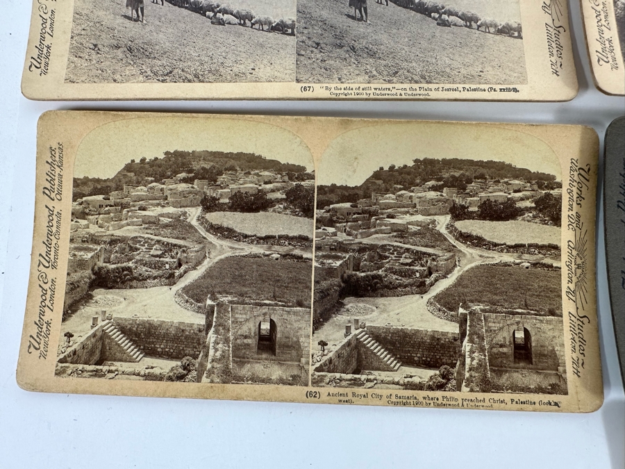 (18) Antique 1899/1904 Underwood & Underwood /  T. W. Ingersoll Collectible Stereoviews Biblical Holy Land Series [Photo 27]