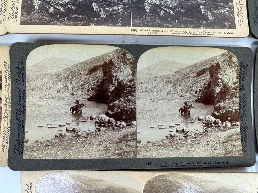 (18) Antique 1899/1904 Underwood & Underwood /  T. W. Ingersoll Collectible Stereoviews Biblical Holy Land Series [Photo 29]