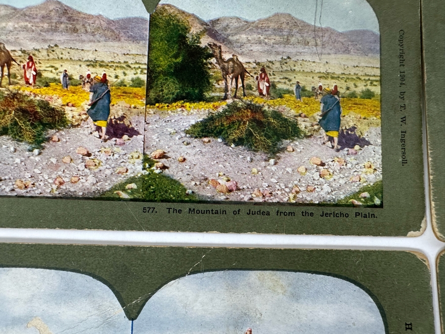 (18) Antique 1899/1904 Underwood & Underwood /  T. W. Ingersoll Collectible Stereoviews Biblical Holy Land Series [Photo 4]