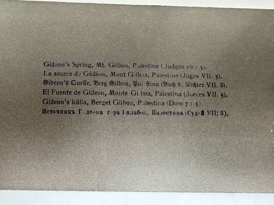 (18) Antique 1899/1904 Underwood & Underwood /  T. W. Ingersoll Collectible Stereoviews Biblical Holy Land Series [Photo 42]