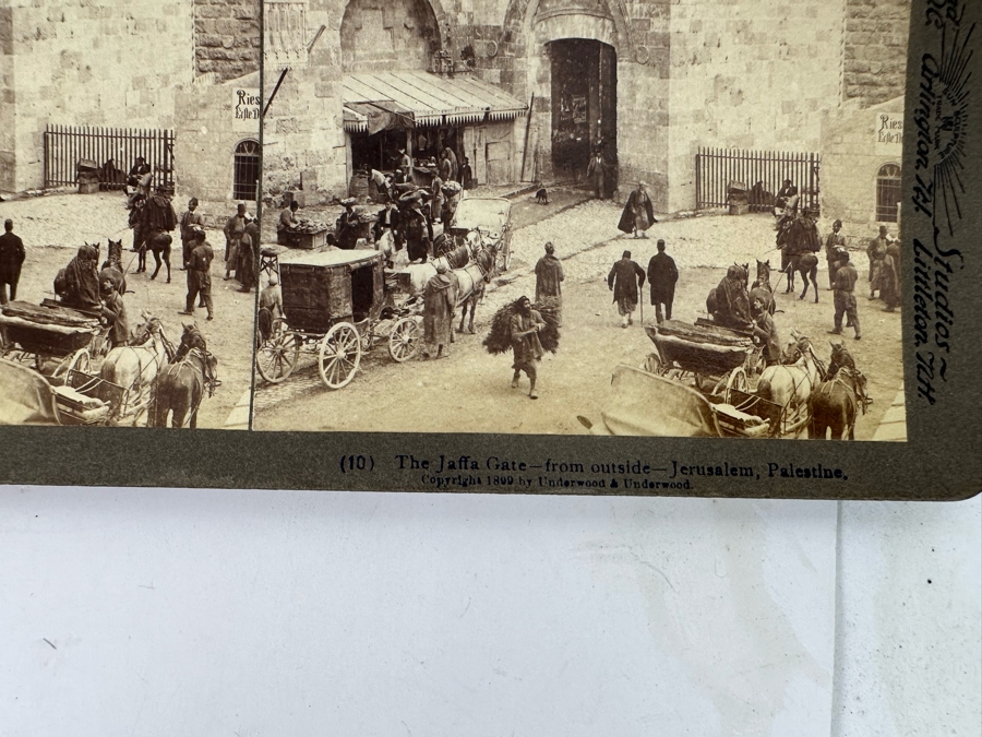 (18) Antique 1899/1904 Underwood & Underwood /  T. W. Ingersoll Collectible Stereoviews Biblical Holy Land Series [Photo 34]
