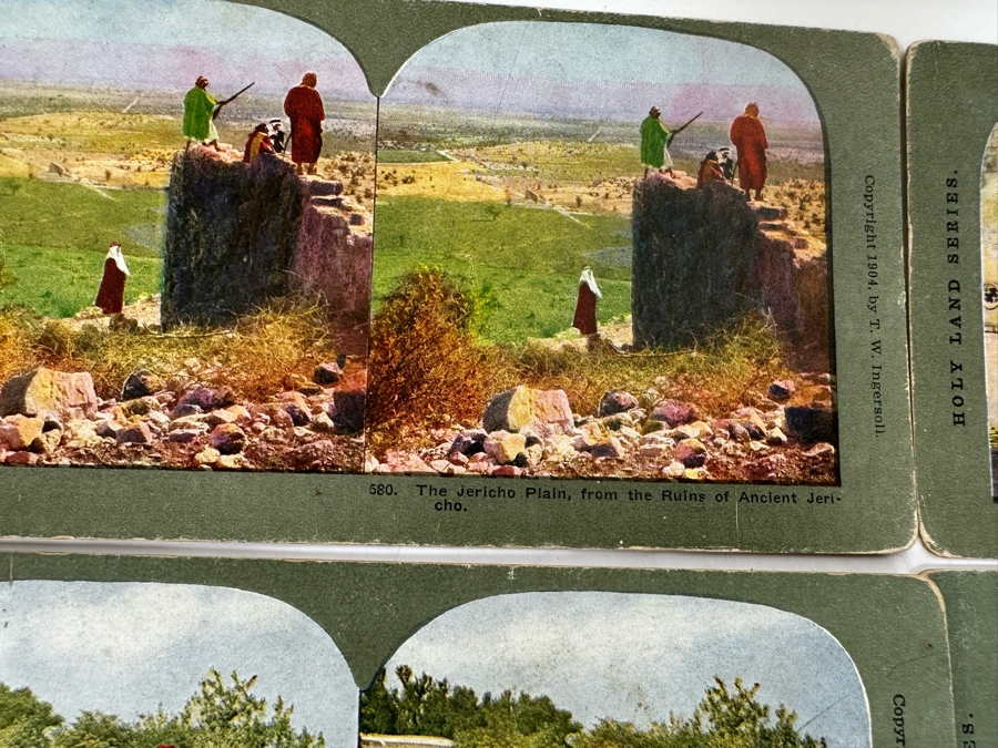 (18) Antique 1899/1904 Underwood & Underwood /  T. W. Ingersoll Collectible Stereoviews Biblical Holy Land Series [Photo 6]