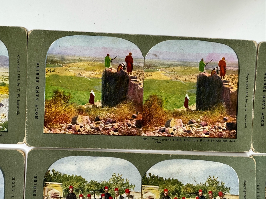 (18) Antique 1899/1904 Underwood & Underwood /  T. W. Ingersoll Collectible Stereoviews Biblical Holy Land Series [Photo 5]