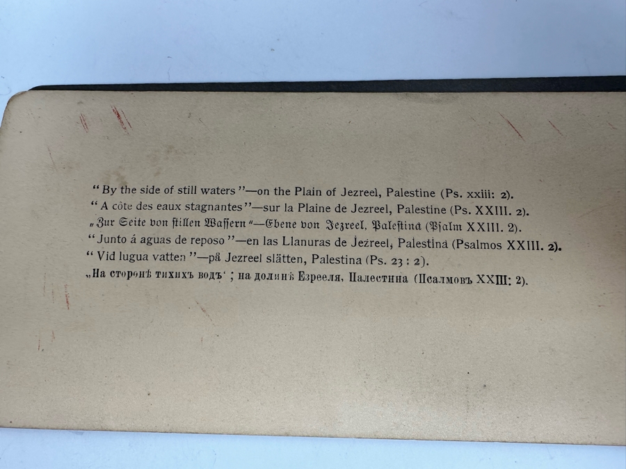 (18) Antique 1899/1904 Underwood & Underwood /  T. W. Ingersoll Collectible Stereoviews Biblical Holy Land Series [Photo 41]