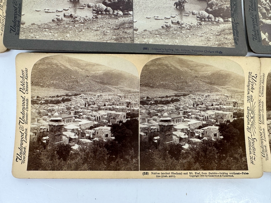 (18) Antique 1899/1904 Underwood & Underwood /  T. W. Ingersoll Collectible Stereoviews Biblical Holy Land Series [Photo 35]
