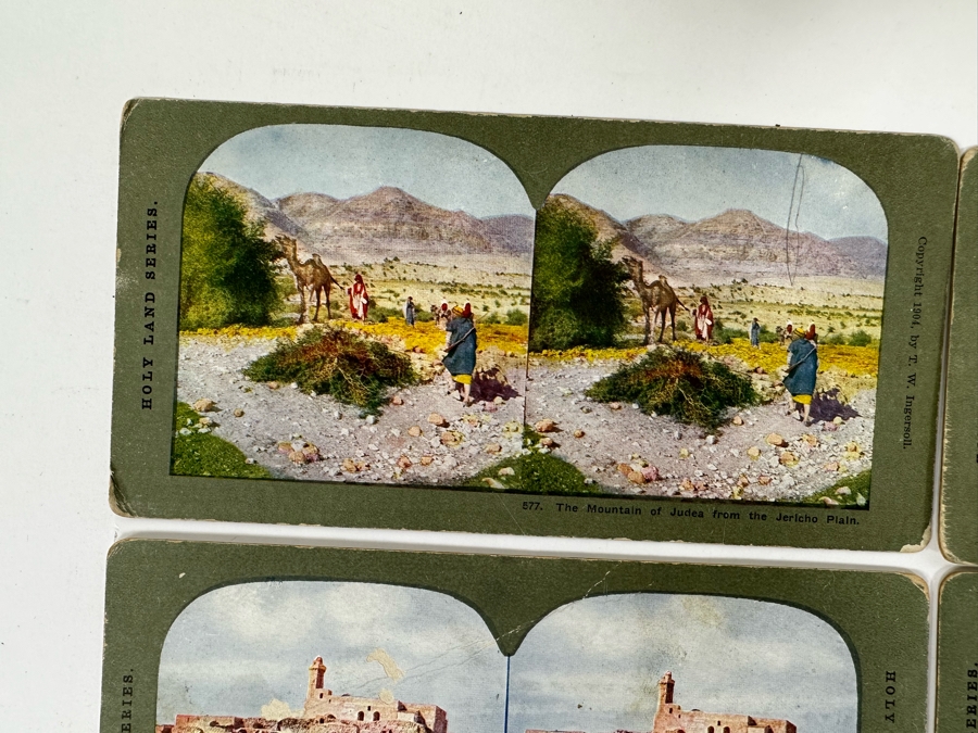 (18) Antique 1899/1904 Underwood & Underwood /  T. W. Ingersoll Collectible Stereoviews Biblical Holy Land Series [Photo 3]