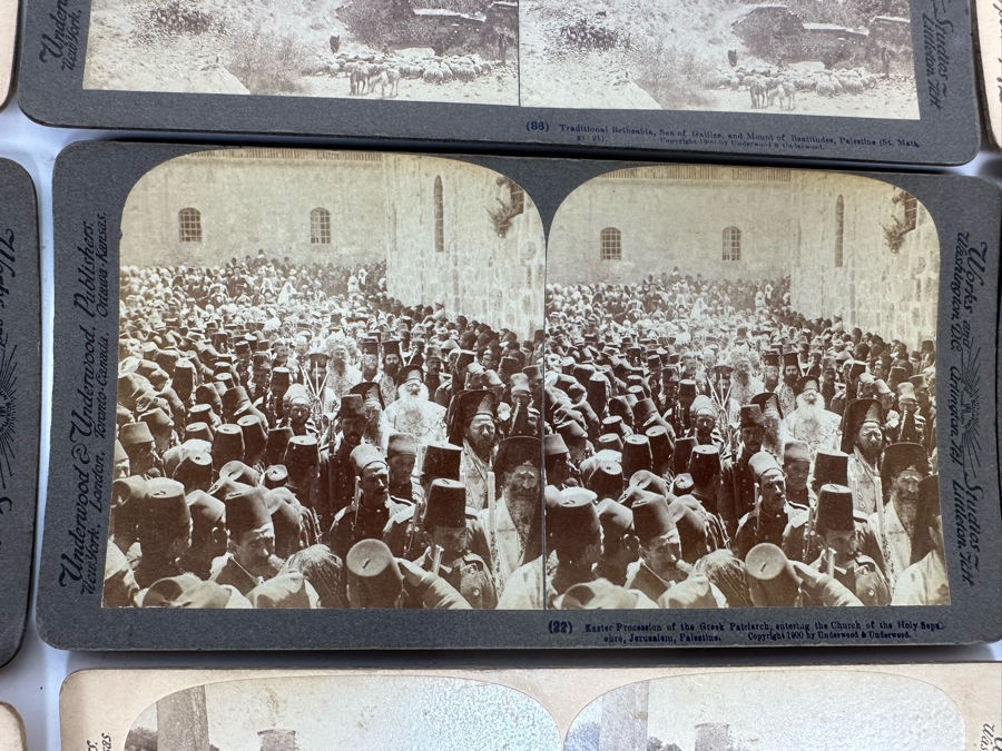 (18) Antique 1899/1904 Underwood & Underwood /  T. W. Ingersoll Collectible Stereoviews Biblical Holy Land Series [Photo 31]