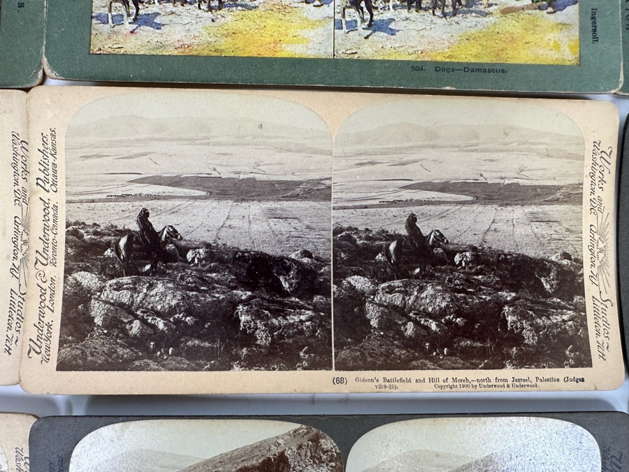 (18) Antique 1899/1904 Underwood & Underwood /  T. W. Ingersoll Collectible Stereoviews Biblical Holy Land Series [Photo 23]
