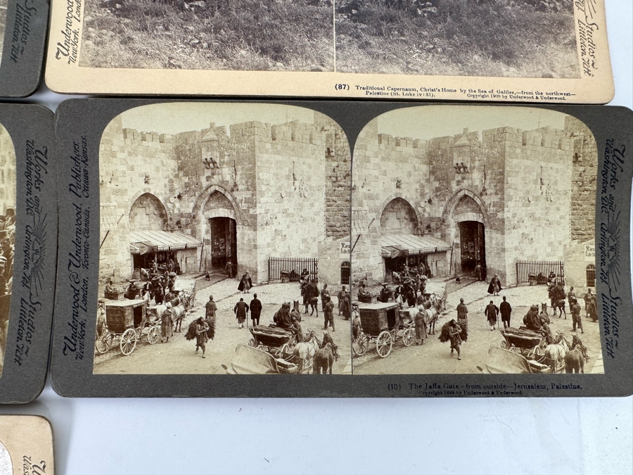 (18) Antique 1899/1904 Underwood & Underwood /  T. W. Ingersoll Collectible Stereoviews Biblical Holy Land Series [Photo 33]