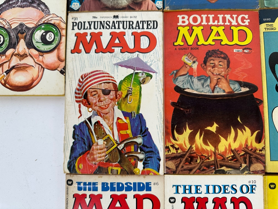 Vintage MAD Paperback Books & MAD Magazines