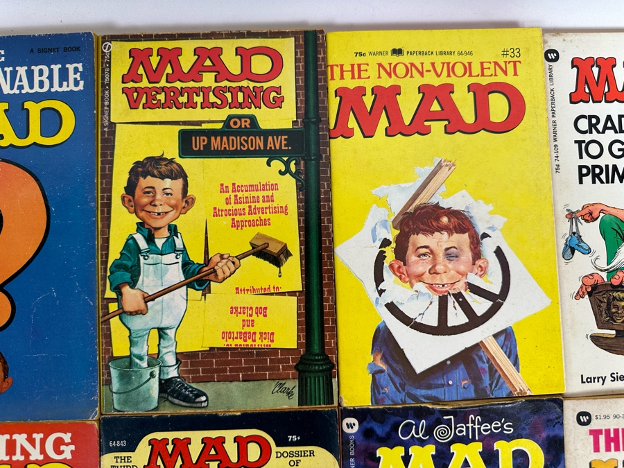 Vintage MAD Paperback Books & MAD Magazines [Photo 7]