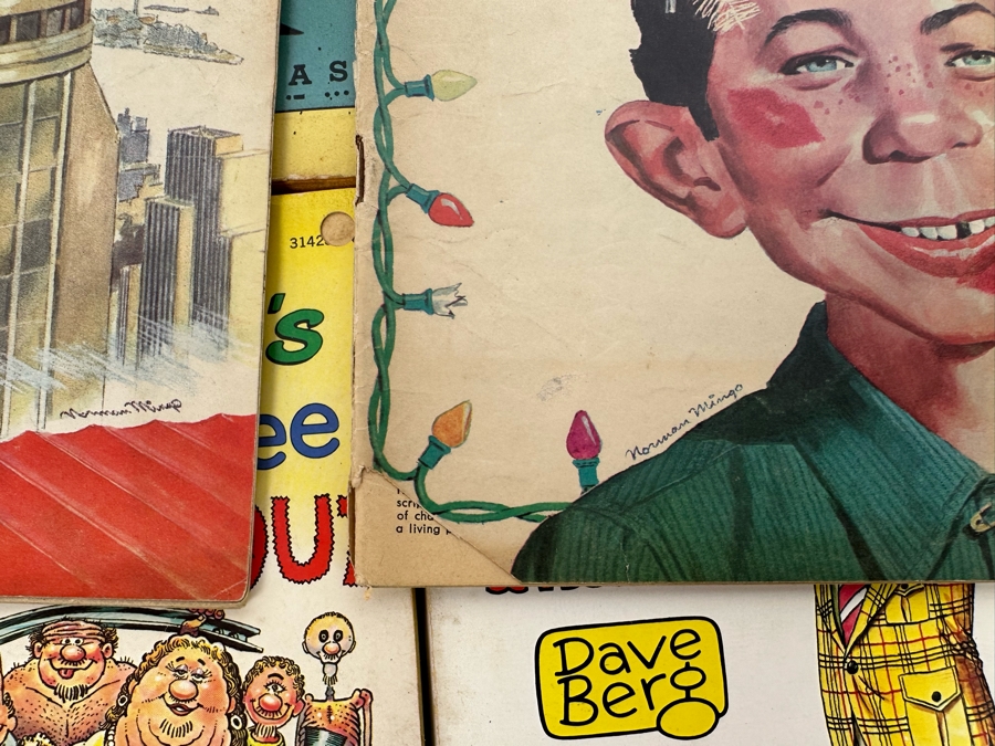 Vintage MAD Paperback Books & MAD Magazines