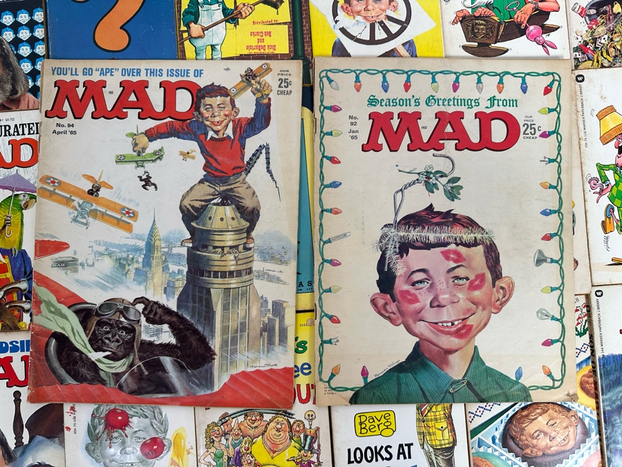 Vintage MAD Paperback Books & MAD Magazines [Photo 19]