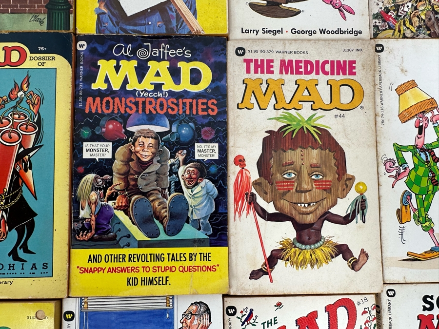 Vintage MAD Paperback Books & MAD Magazines [Photo 12]