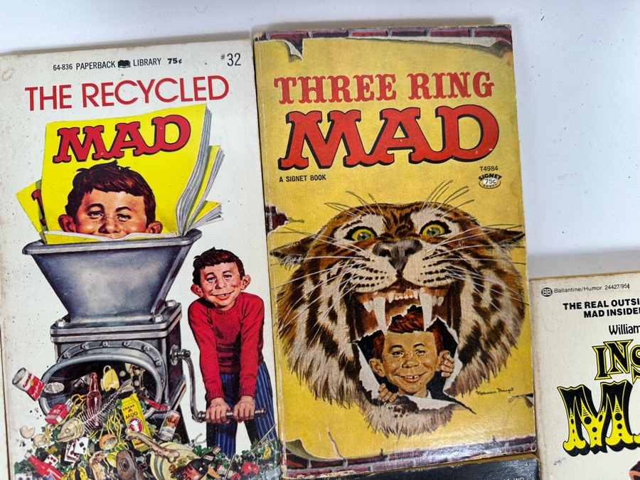 Vintage MAD Paperback Books & MAD Magazines [Photo 9]