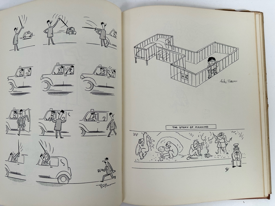 First Printing Book 1952 The Best Cartoons From Punch Collected From Americans From England's Famous Humorous Weekly [Photo 8]
