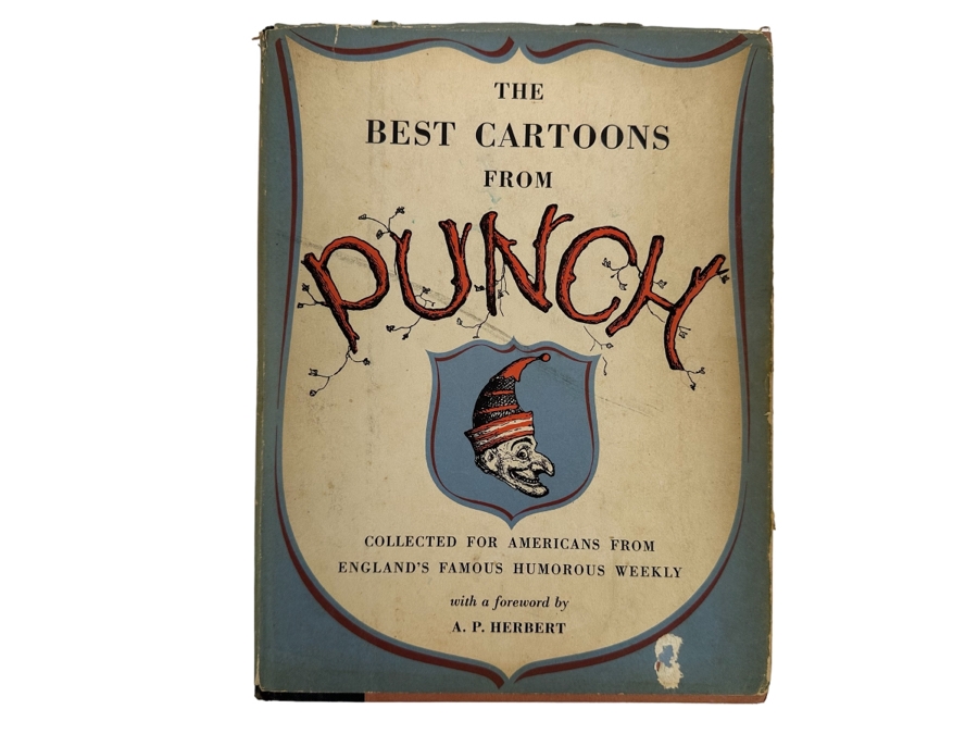 First Printing Book 1952 The Best Cartoons From Punch Collected From Americans From England's Famous Humorous Weekly