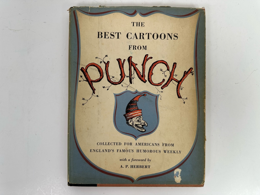 First Printing Book 1952 The Best Cartoons From Punch Collected From Americans From England's Famous Humorous Weekly [Photo 2]