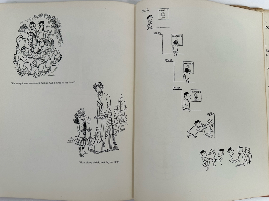 First Printing Book 1952 The Best Cartoons From Punch Collected From Americans From England's Famous Humorous Weekly [Photo 10]