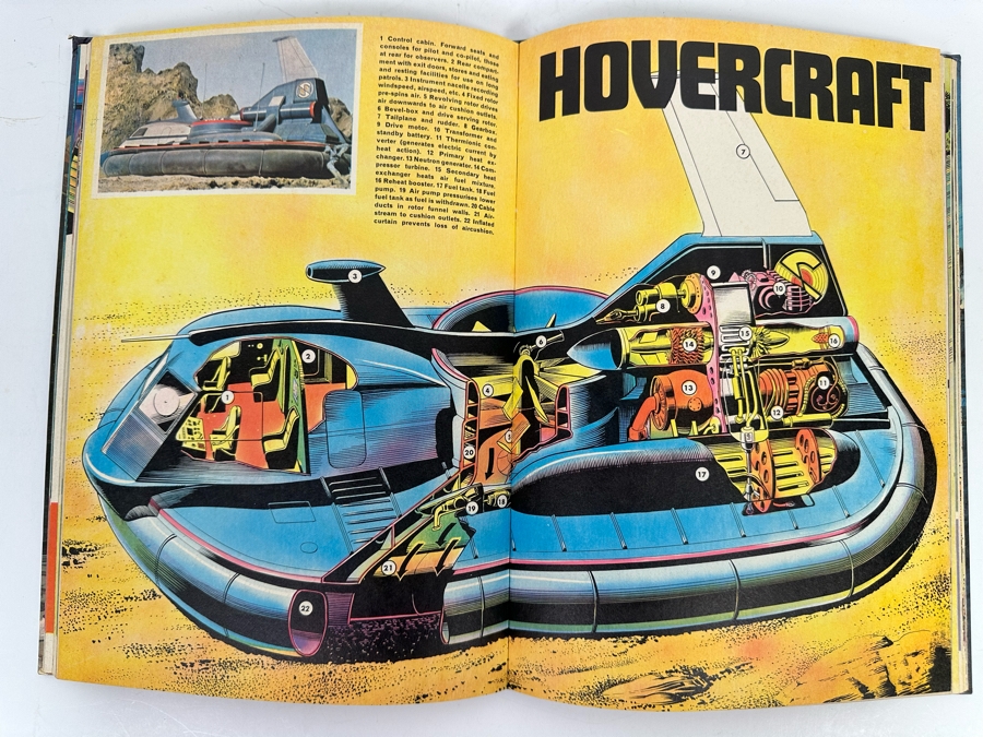 Vintage 1968 Gerry Anderson's Captain Scarlet Annual Graphic Novel Hardcover Book [Photo 16]
