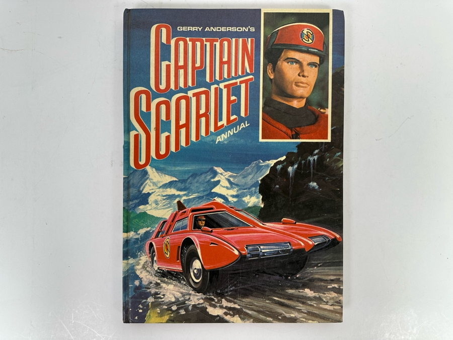 Vintage 1968 Gerry Anderson's Captain Scarlet Annual Graphic Novel Hardcover Book [Photo 3]