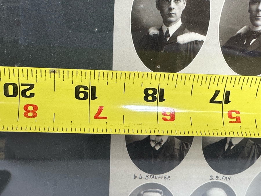 Antique 1902 University Of Toronta Medical Faculty Portraits Photographs 19 X 15 Framed 30 X 26 [Photo 14]