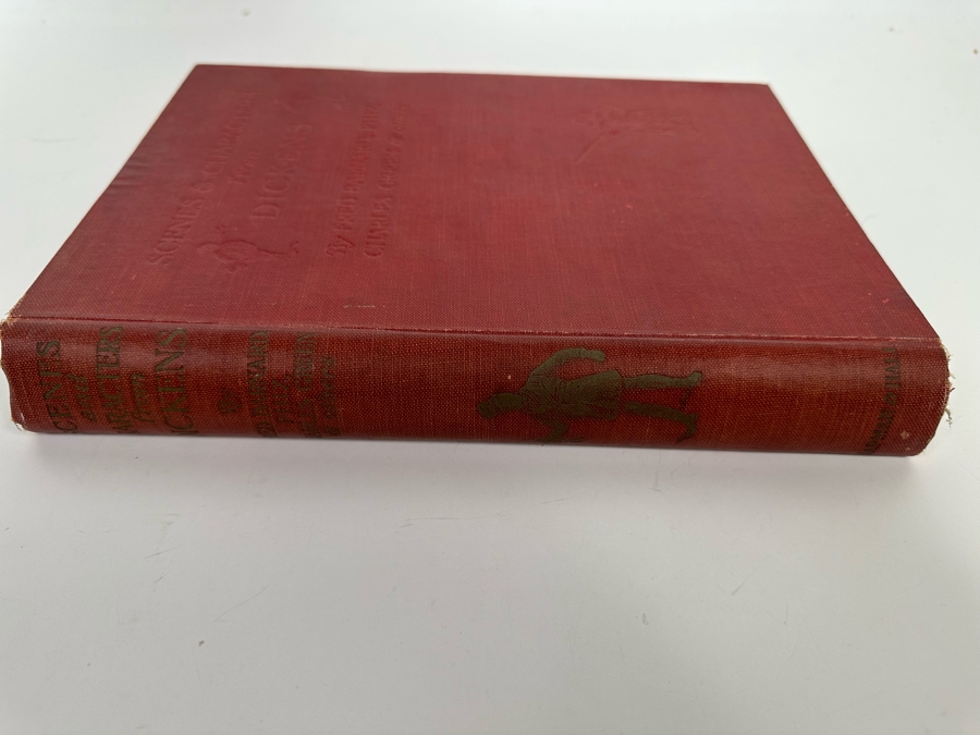 Antique 1908 Book Scenes And Characters From The Works Of Charles ...