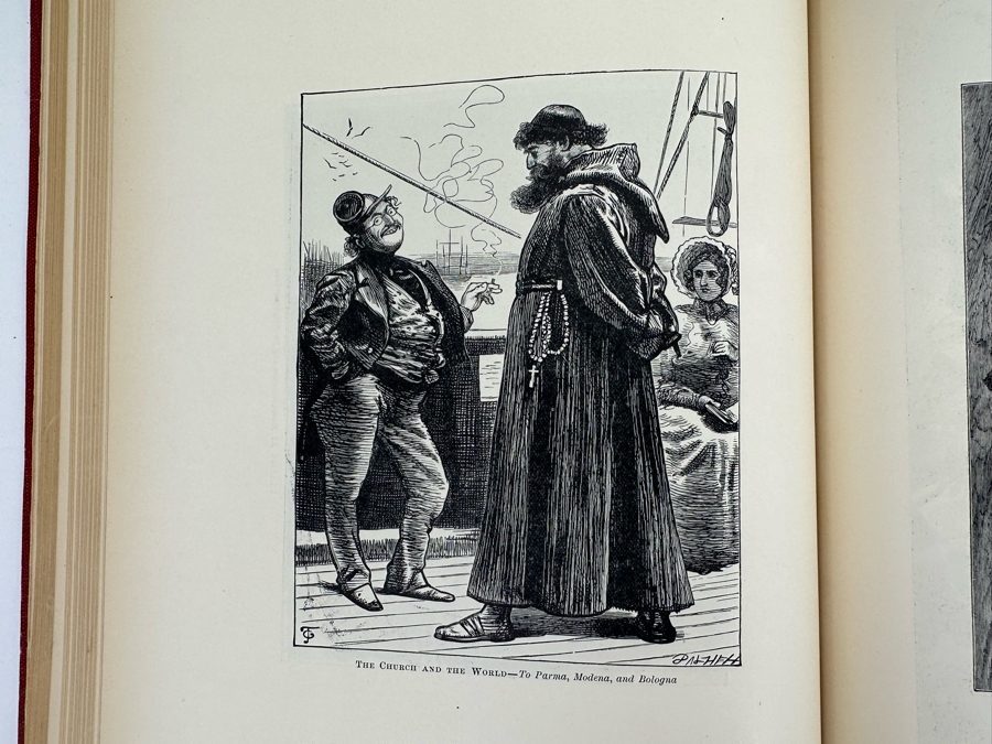 Antique 1908 Book Scenes And Characters From The Works Of Charles Dickens Being Eight Hundred And Sixty-Six Drawings Published By Chapman And Hall, Limited London England 8.25 X 11 [Photo 10]