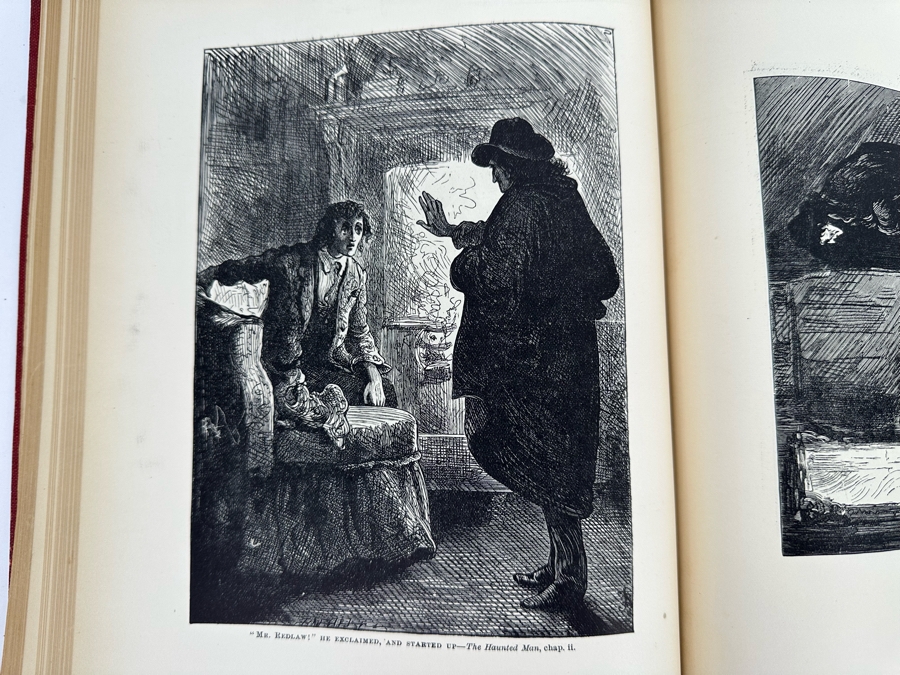 Antique 1908 Book Scenes And Characters From The Works Of Charles Dickens Being Eight Hundred And Sixty-Six Drawings Published By Chapman And Hall, Limited London England 8.25 X 11 [Photo 12]
