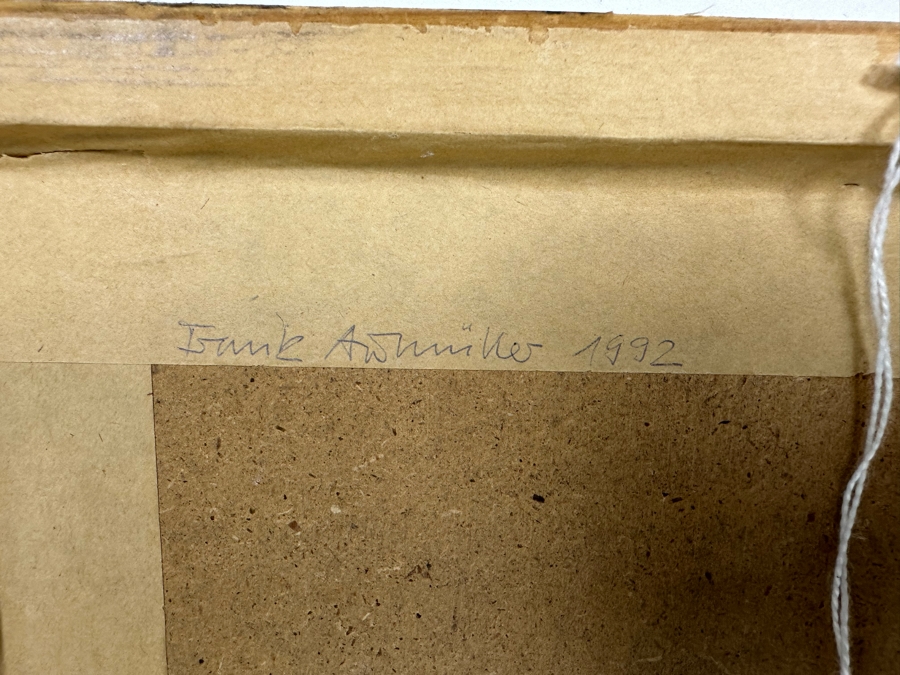 Frank Aumueller (German, b.1960) Contemporary Mixed Media Abstract Puzzle Composition [Photo 9]