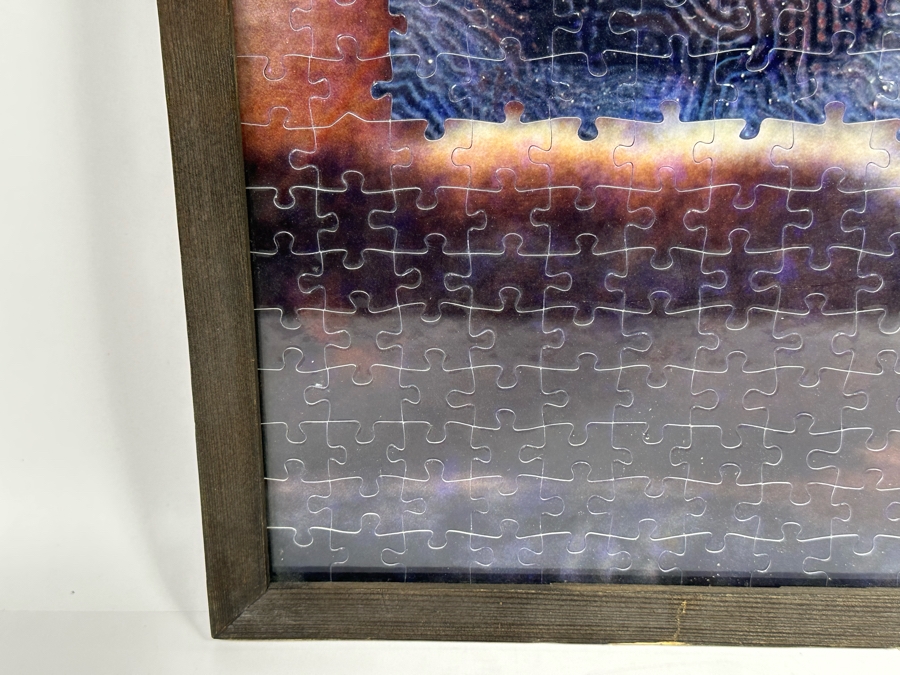 Frank Aumueller (German, b.1960) Contemporary Mixed Media Abstract Puzzle Composition [Photo 6]