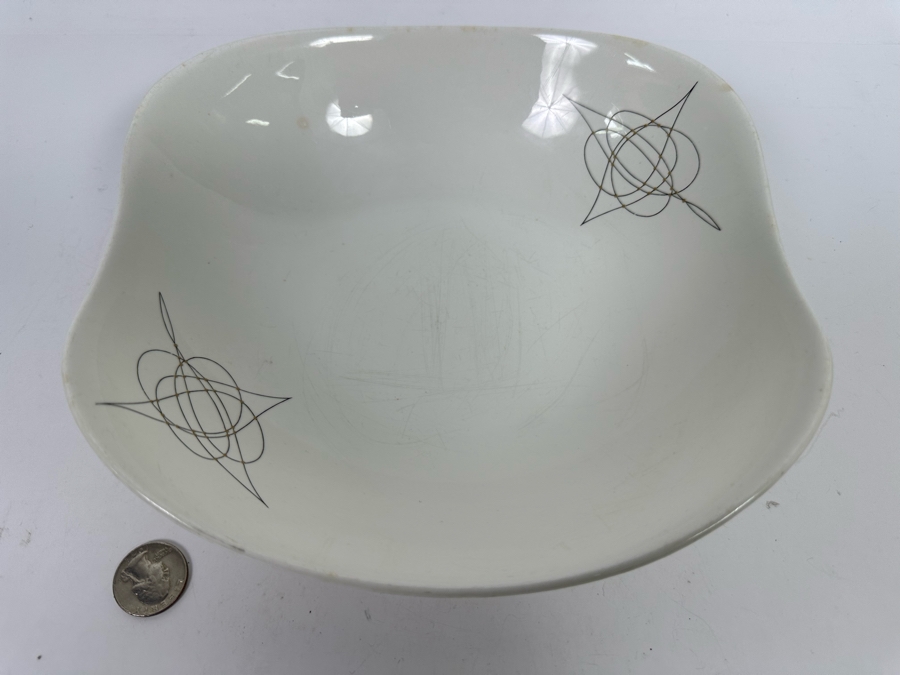 Mid-Century Hallcraft Bowl Shape By Eva Zeisel Hall China 9W X 2.5H [Photo 2]