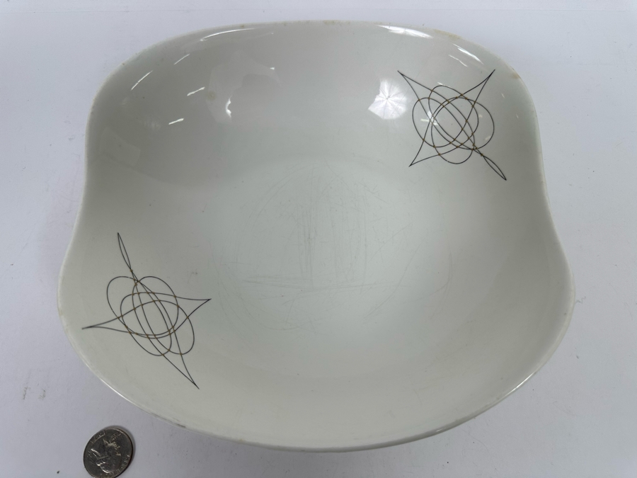 Mid-Century Hallcraft Bowl Shape By Eva Zeisel Hall China 9W X 2.5H [Photo 4]