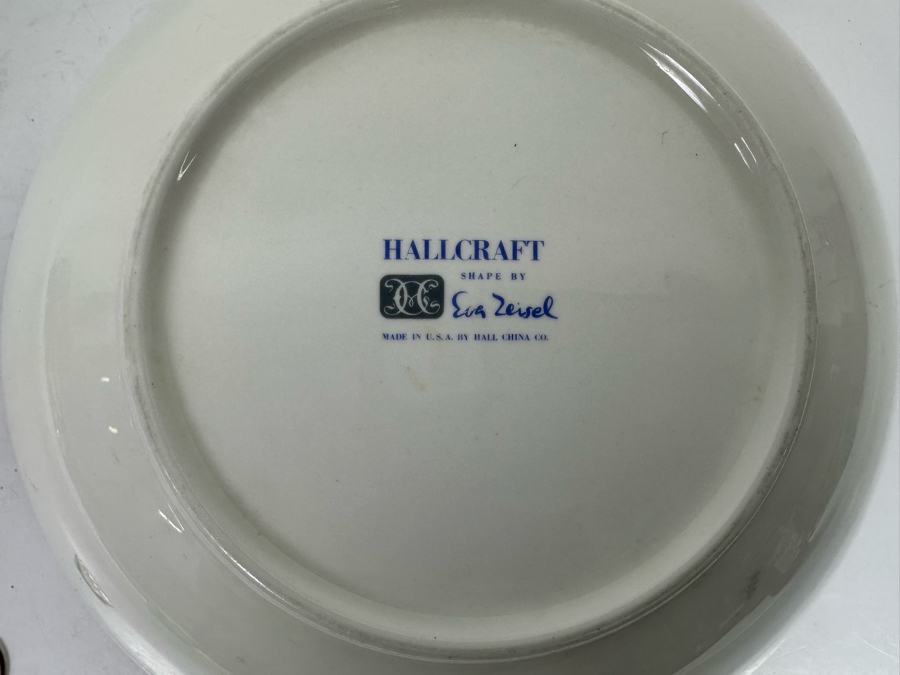 Mid-Century Hallcraft Bowl Shape By Eva Zeisel Hall China 9W X 2.5H [Photo 5]
