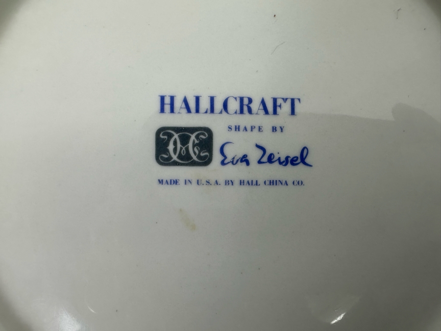 Mid-Century Hallcraft Bowl Shape By Eva Zeisel Hall China 9W X 2.5H [Photo 6]