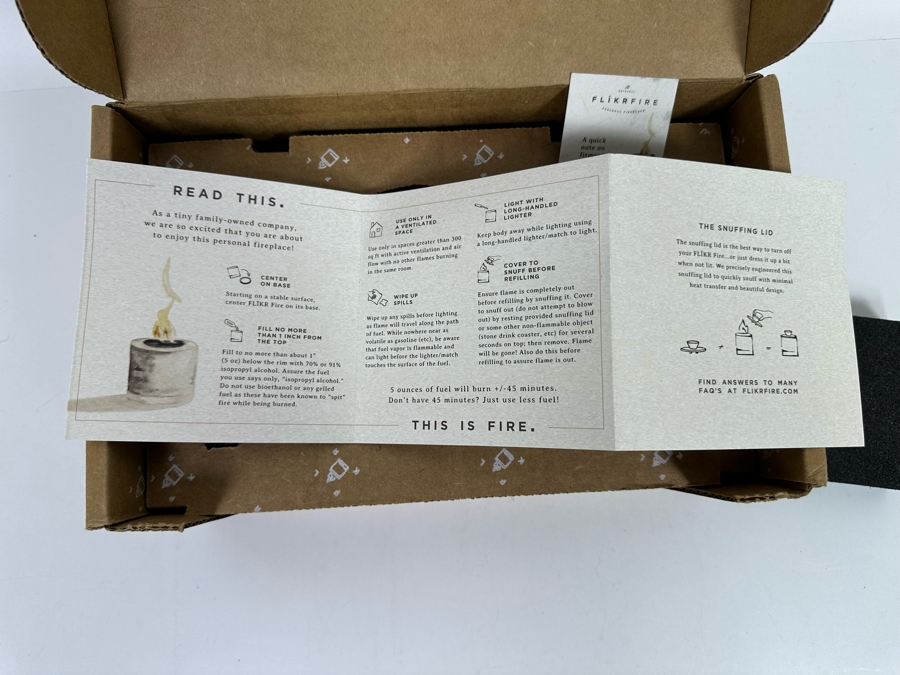 New Flikrfire Personal Fireplace [Photo 6]