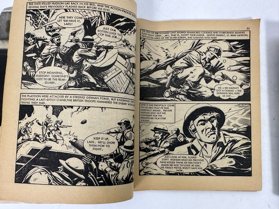 Pair Of Commando War Stories In Pictures Comic Books 1967 Australia [Photo 7]