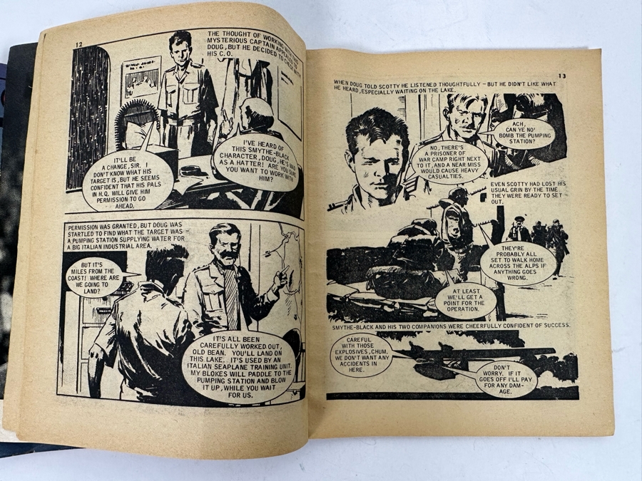 Pair Of Commando War Stories In Pictures Comic Books 1967 Australia [Photo 10]