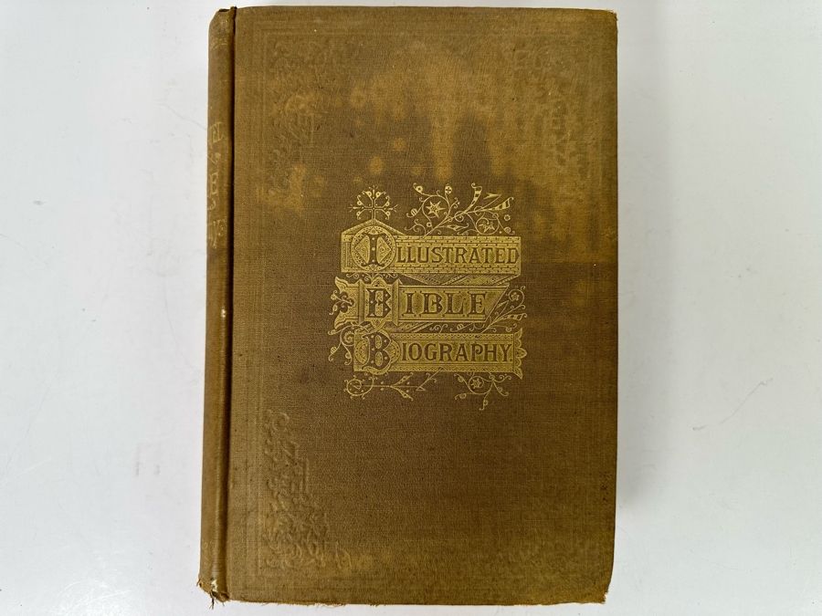 Antique 1880 Book Illustrated Bible Biography With Illustrations By Gustave Dore [Photo 4]