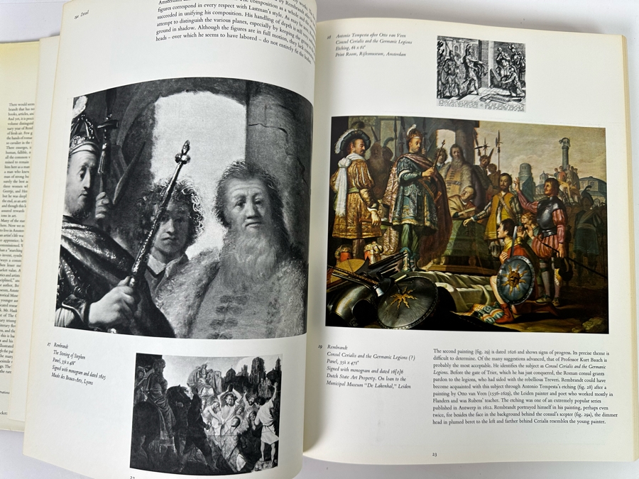 Rembrandt Hardcover Artwork Book His Life, His Work, His Time [Photo 8]