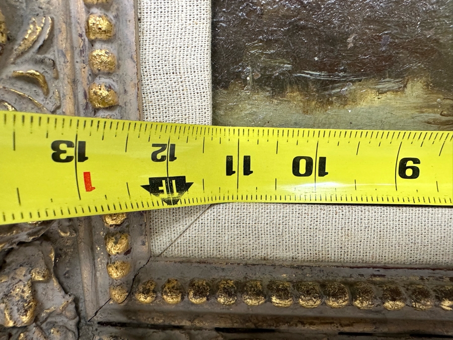 Lewis Cohen (1858-1915, London/NYC) Original Painting 12 X 16 Framed 18 X 22 [Photo 15]