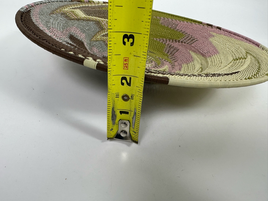 Handmade Woven Wire Basket 12R X 2H [Photo 8]