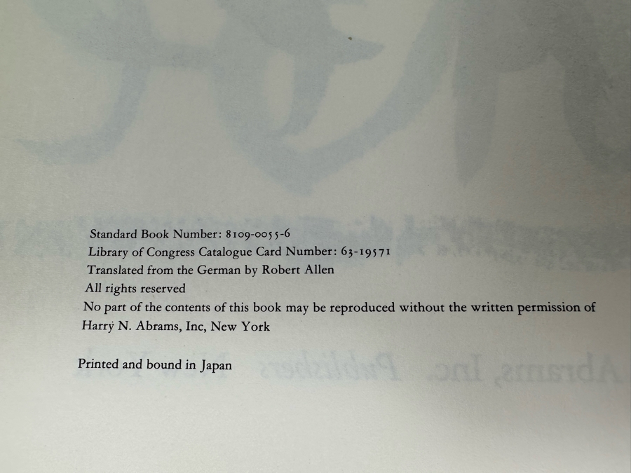 Large Marc Chagall By Franz Meyer Art Book [Photo 5]